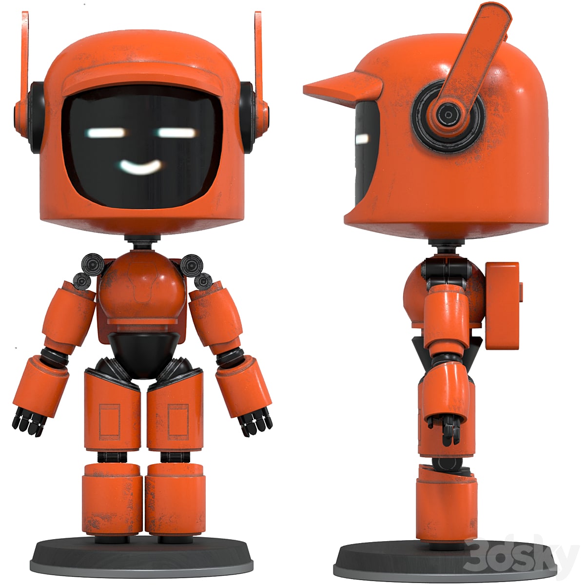 robot from the series "love, death and robots" toy