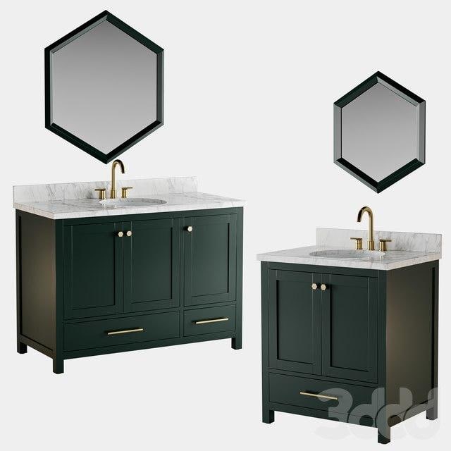 Radke Mahogany Vanity