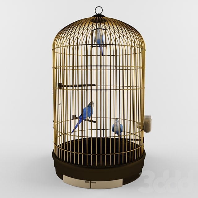 Cage for parrots
