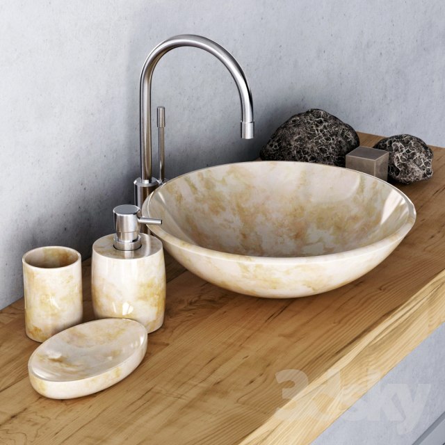 Washbasin marble mini