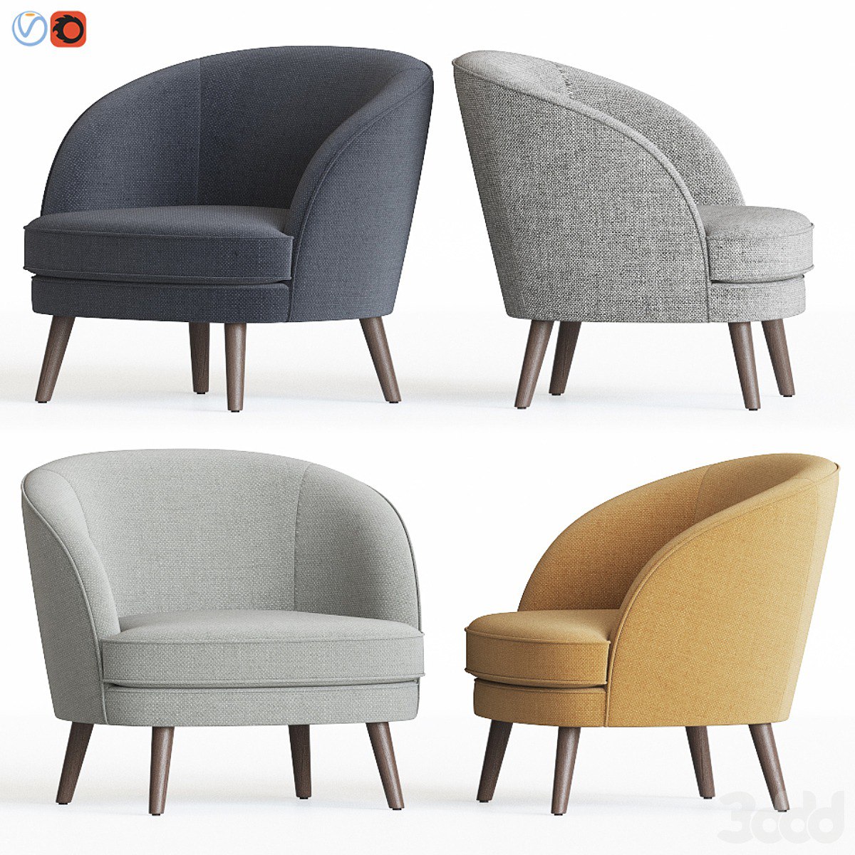 Accent Chair Gertie Made