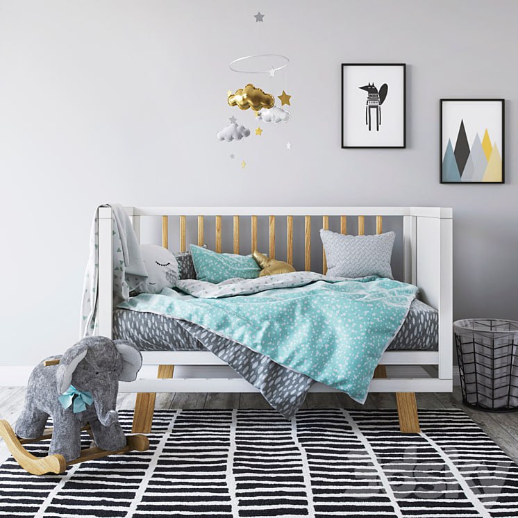 Adairs Baby BonBon nursery set