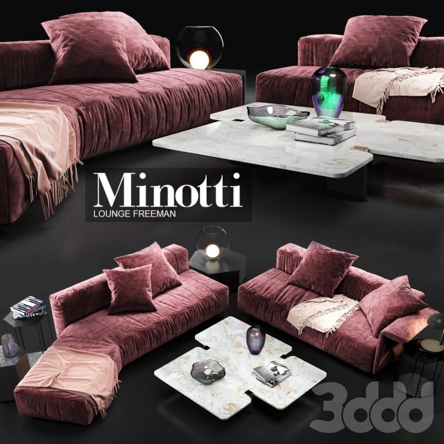 Sofa Minotti Lounge Freeman