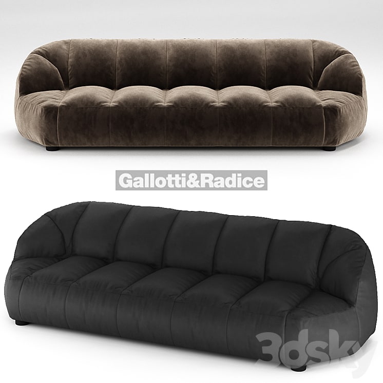 Cloud sofa and armchair Galotti &amp; Radice