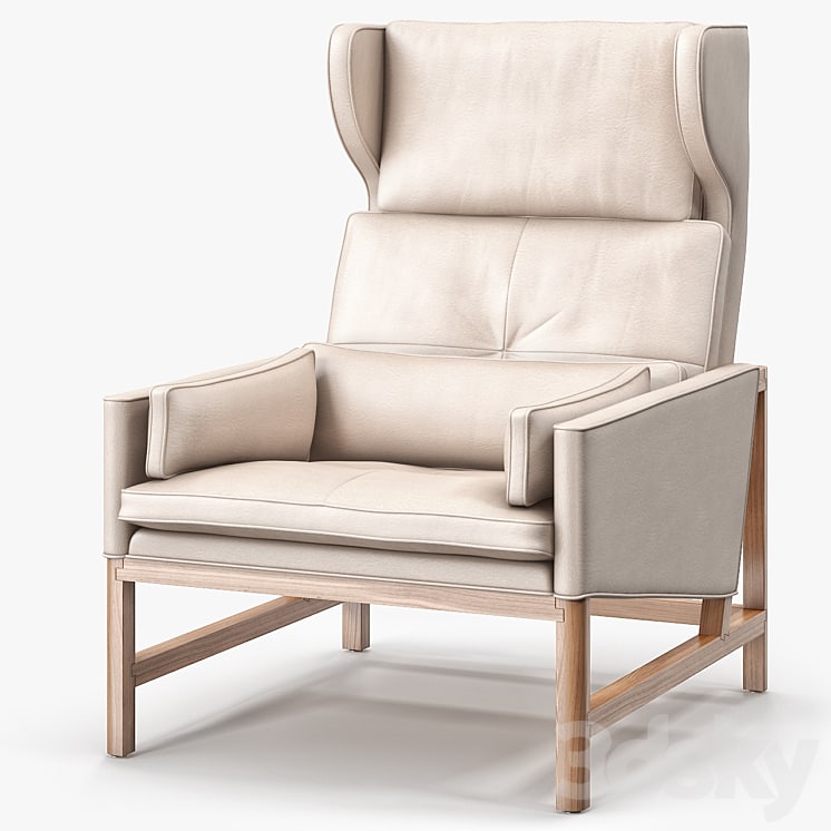 BassamFellows CB-51 Wing Back Lounge Chair