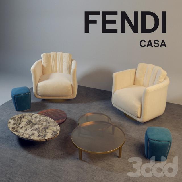Armchair Fendi Casa Artu
