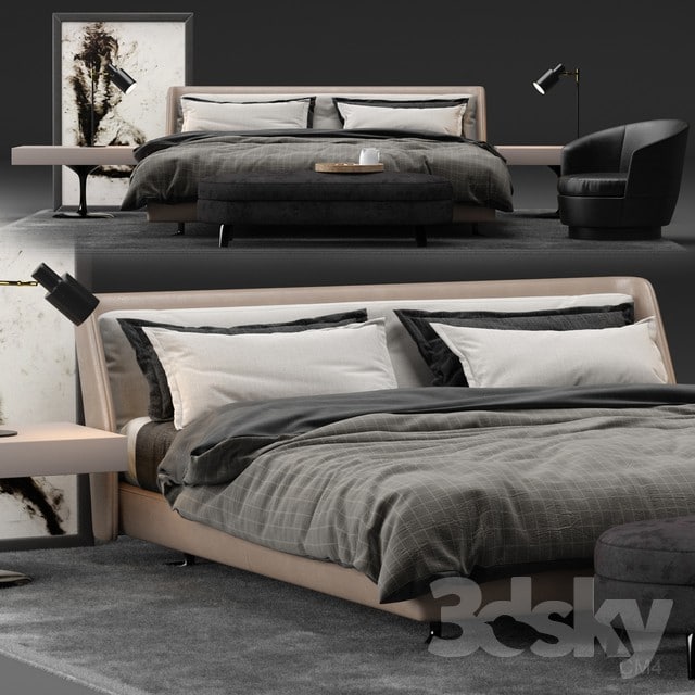Spencer Bed - Minotti
