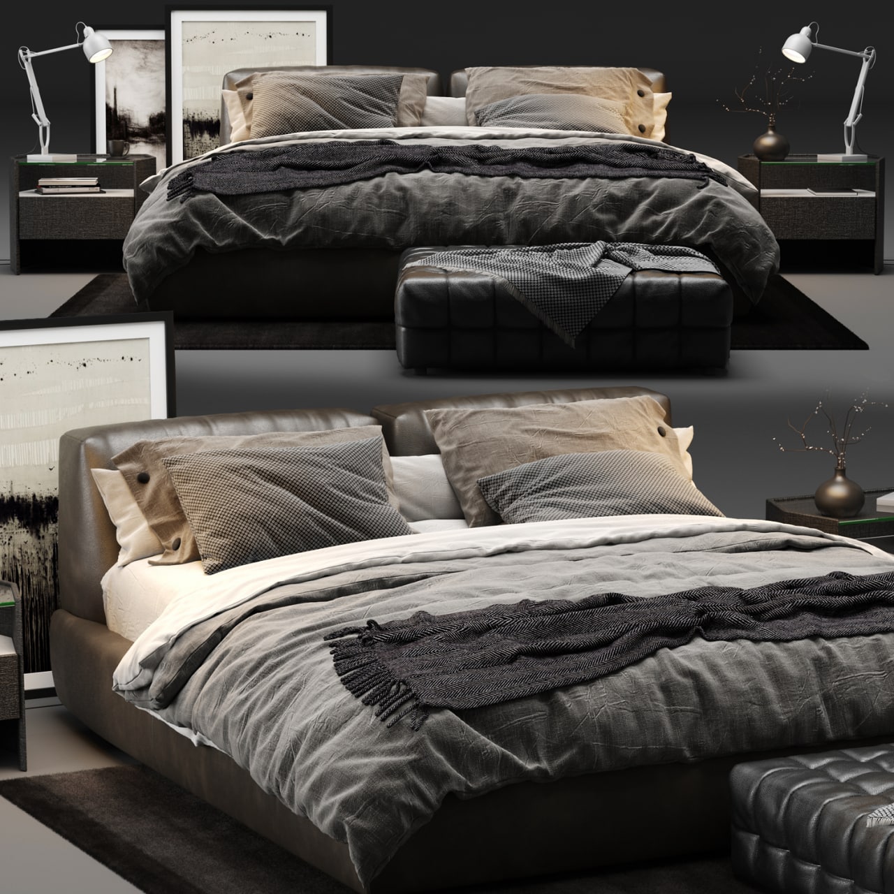 Poliform - Bolton Bed