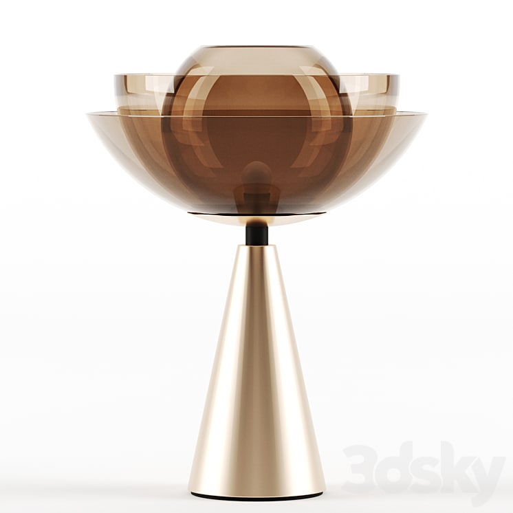 Lotus table lamp by Mason Editions