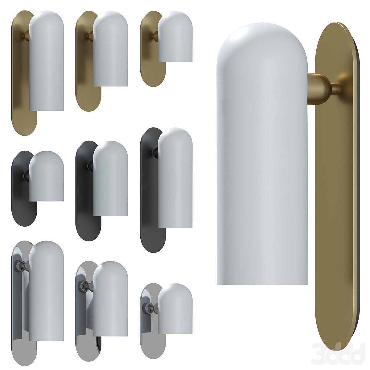 Wall sconces set ODYSSEY SCONCE by Schwung Home