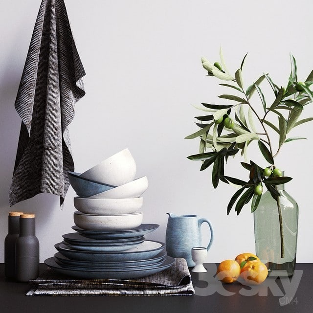 Decorative set for the kitchen, Vroste copenhagen