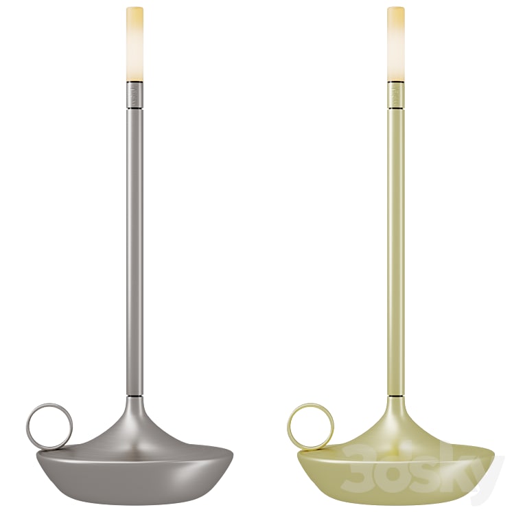 Table lamp Wick Graphite