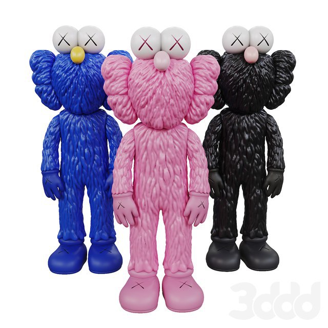 Heroes of the comic "Character KAWS BFF" ’s