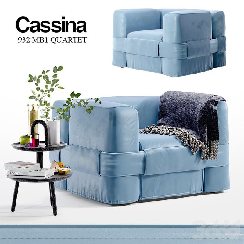 932 MB1 QUARTET, Cassina