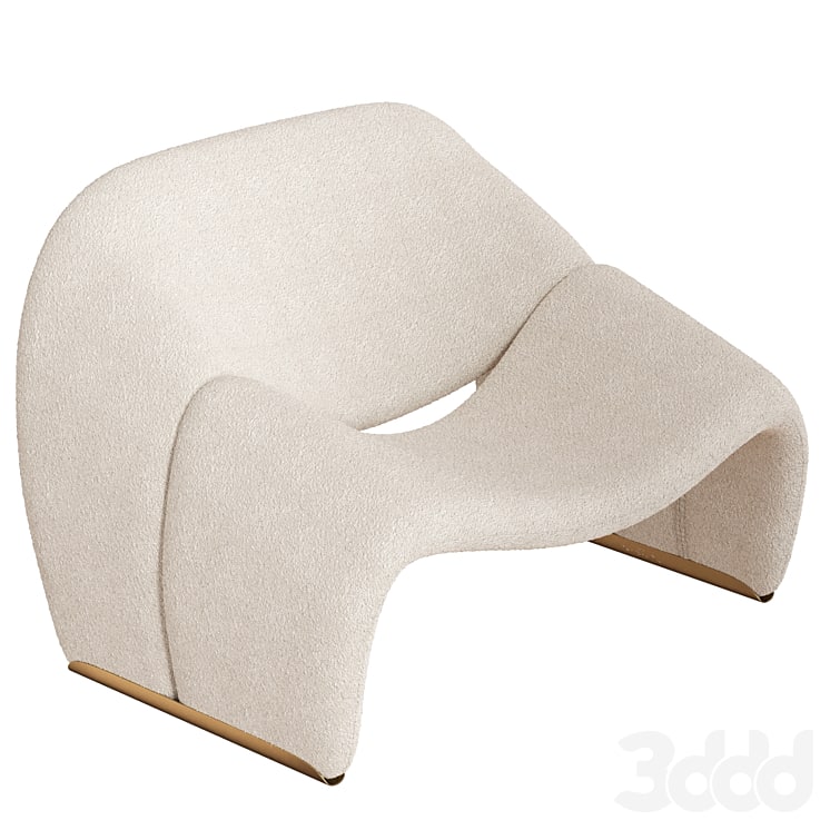 Pierre Paulin Groovy Armchair