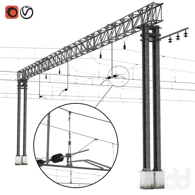 Контактная сеть РЖД
