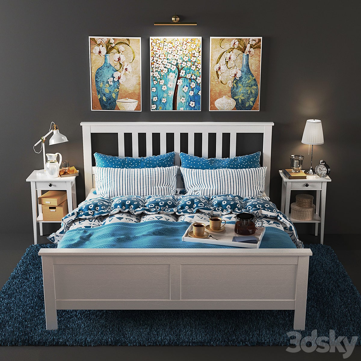 White HEMES from IKEA