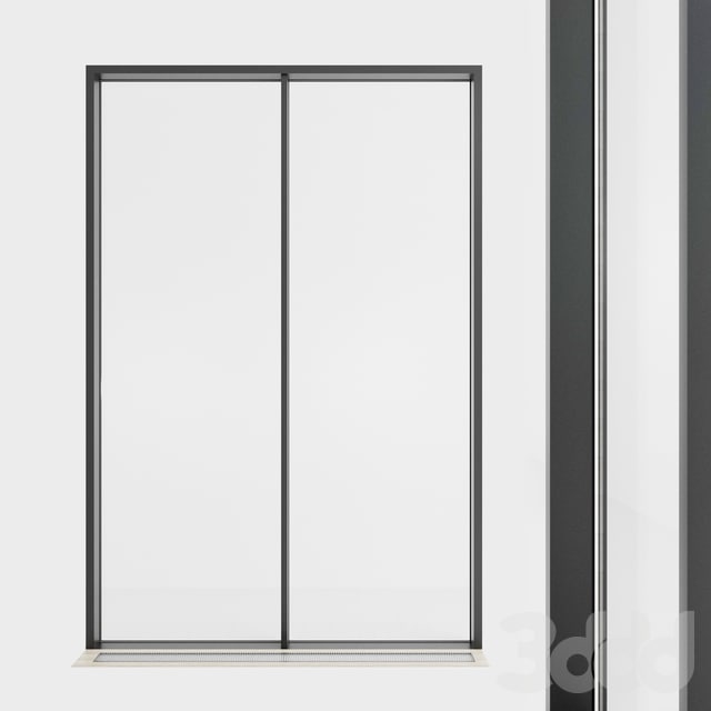 Panoramic glazing. Stained glass. 61