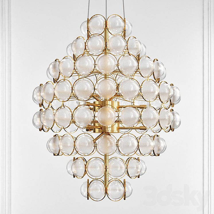 Unique Statement Tiered Chandelier