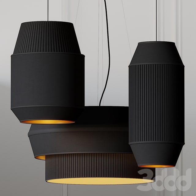 Delta IV-II-III Pendant Lights By Rich Brilliant Willing