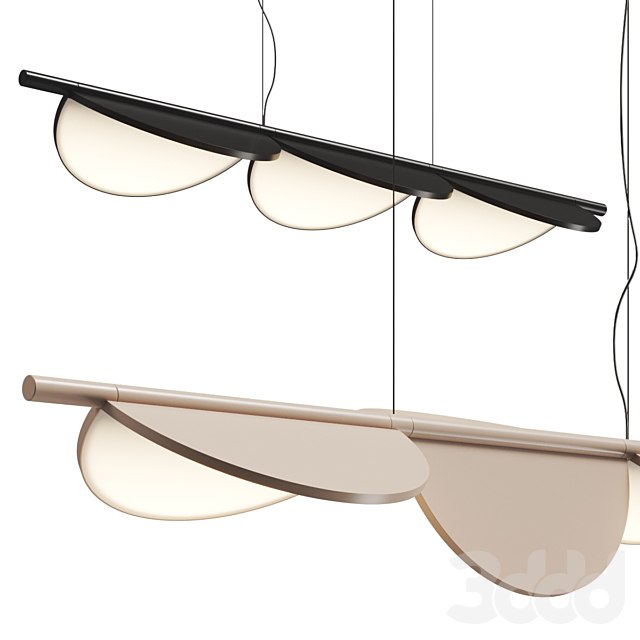 Flos Almendra S3 Linear Pendant Lamp