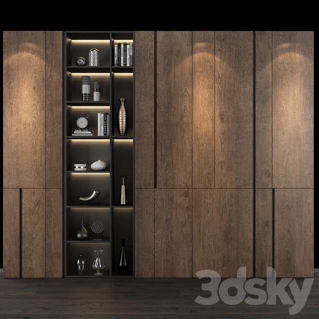 Furniture composition set 96 &_Display cabinets