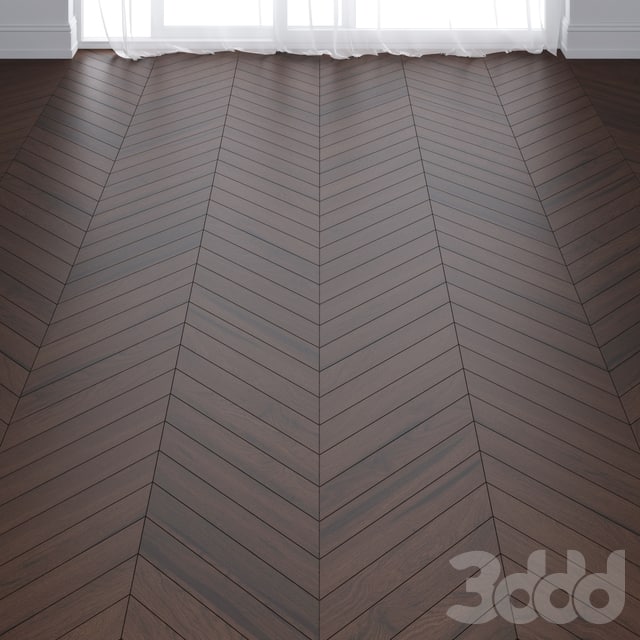 Ebony Oak Wood Parquet Floor in 3 types
