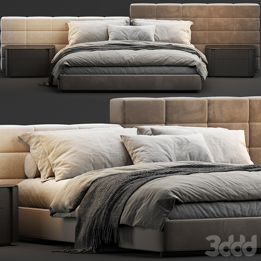 Minotti lawrence bed