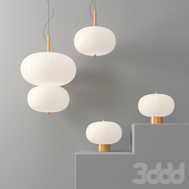 Led White Glass Pendant