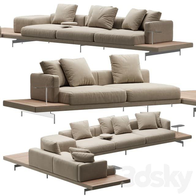 B & B italia Dock sofa model 1