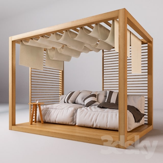 Wooden gazebo 001