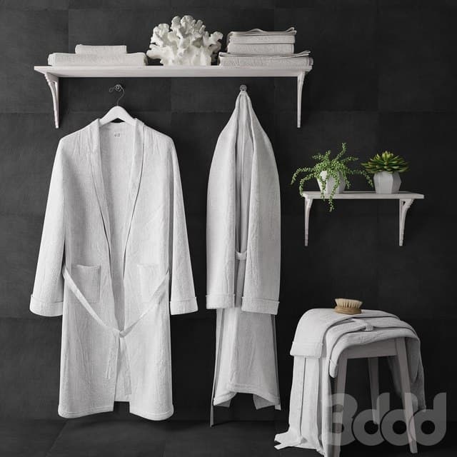 Bathrobe set