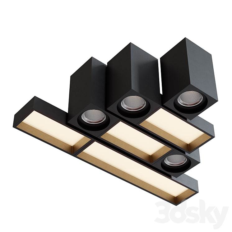 Modular Lighting Instruments QBINI Set