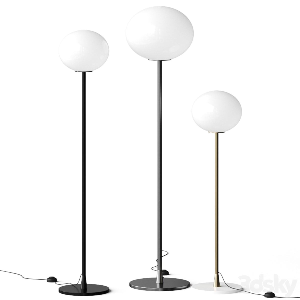 Flos Glo-Ball Floor Lamp