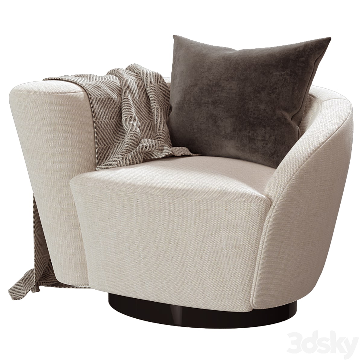 Swivel Chair Colin Left by Eichholtz