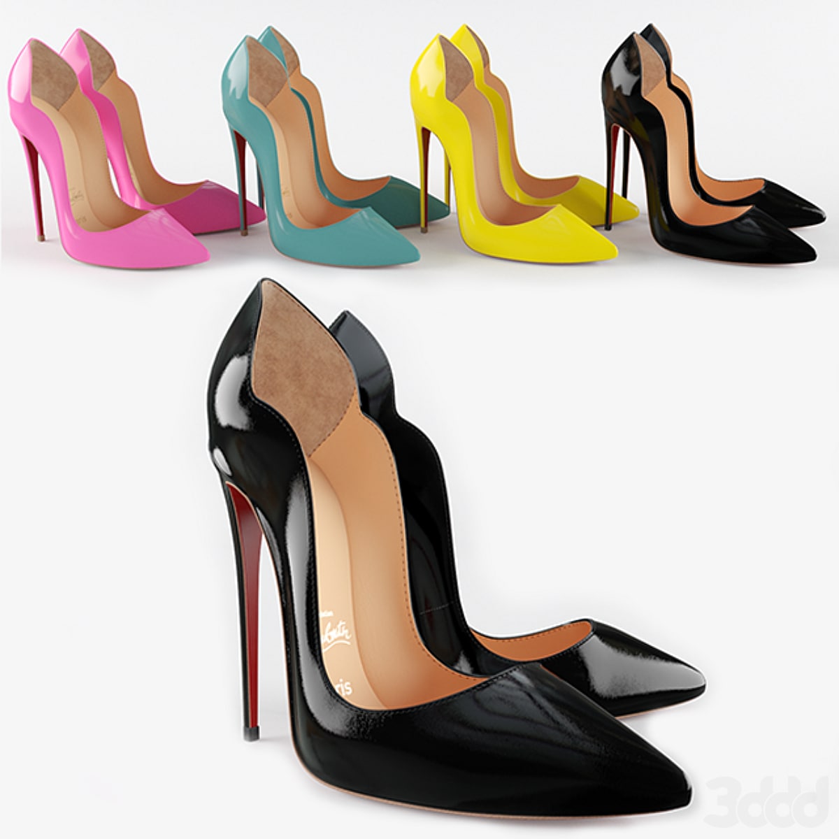Christian Louboutin Hot Chick 130mm Pumps