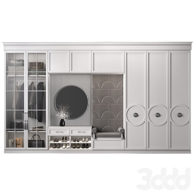 Furniture composition 92 part 3 -incloset