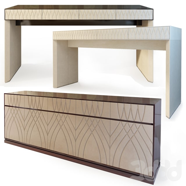 Chest and console Smania. "Jersey" "Rasha" sideboard, dresser.