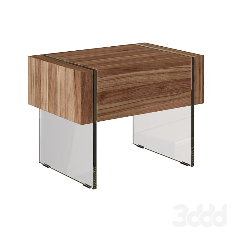 Bedside table Bedside table CP1803-H-NOGAL 072032