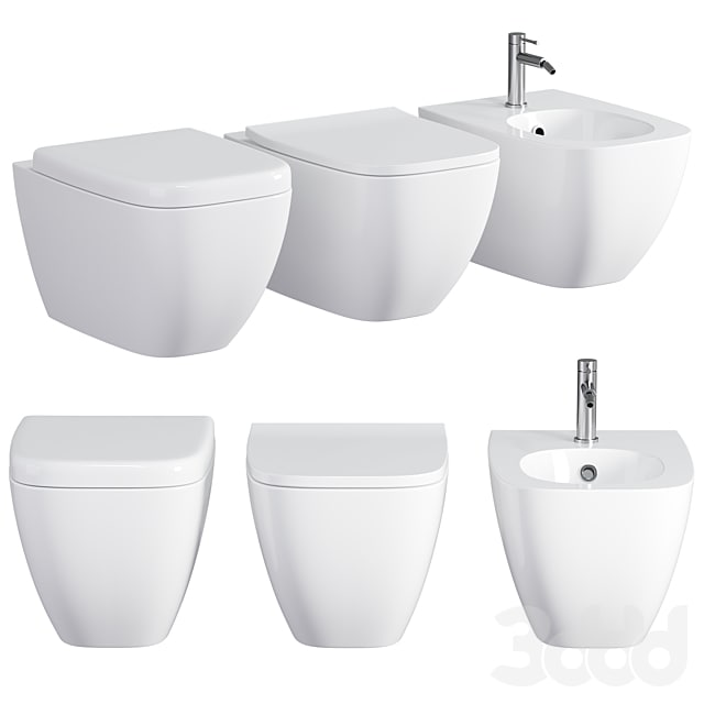 Vitra Shift miska wc wisząca rim-ex bezrantowa 54×36 cm biała 7742B003-0075