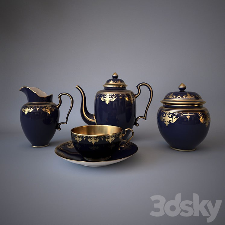 Antique tea set -set
