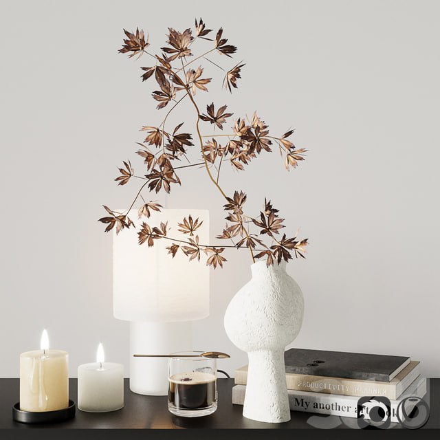 Autumn decorative set