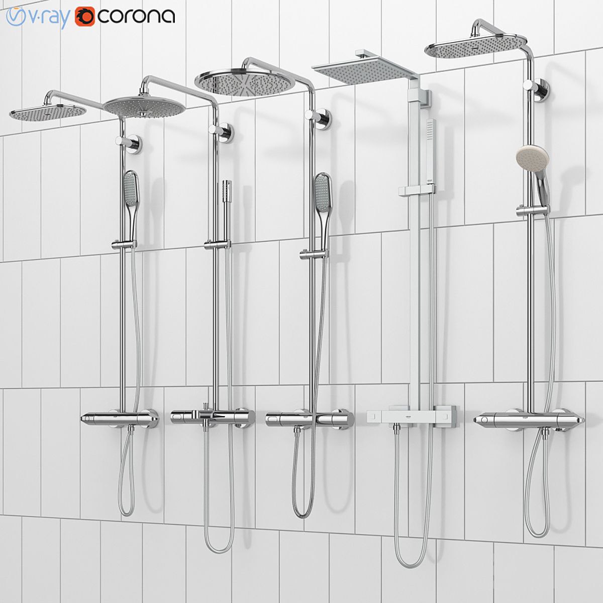 GROHE shower systems | Rainshower set 38