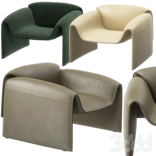 one LE CLUB Armchair by Poliform