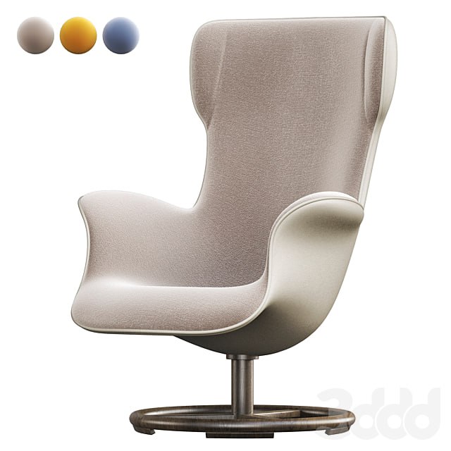 Bergere armchair by giorgetti
