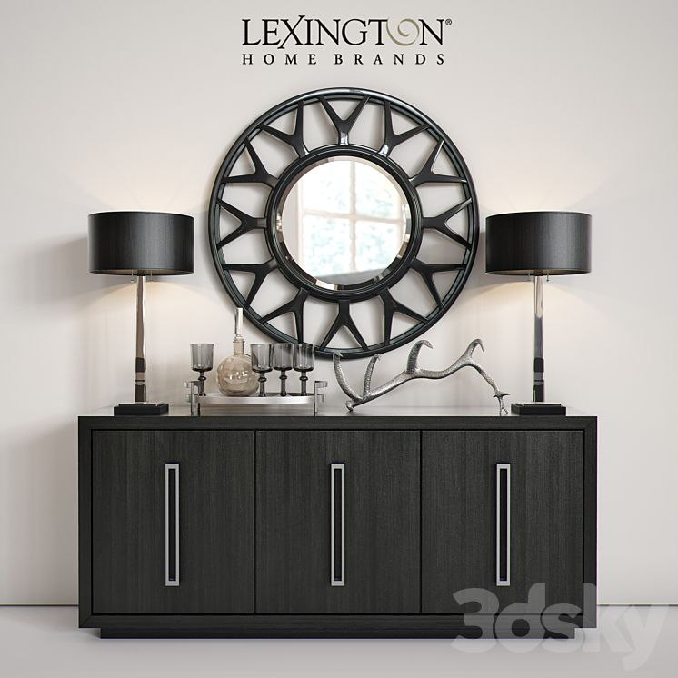 Lexington Targa Buffet & Esprit Round Mirror