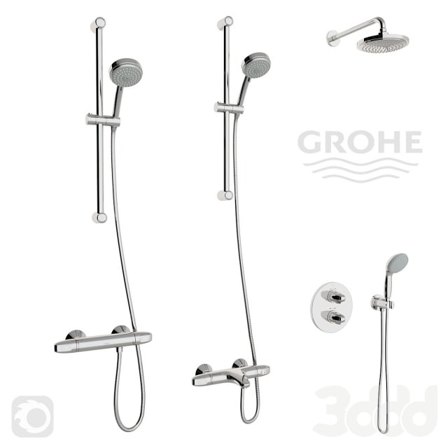 Набор термостатов Grohe Grohtherm 1000