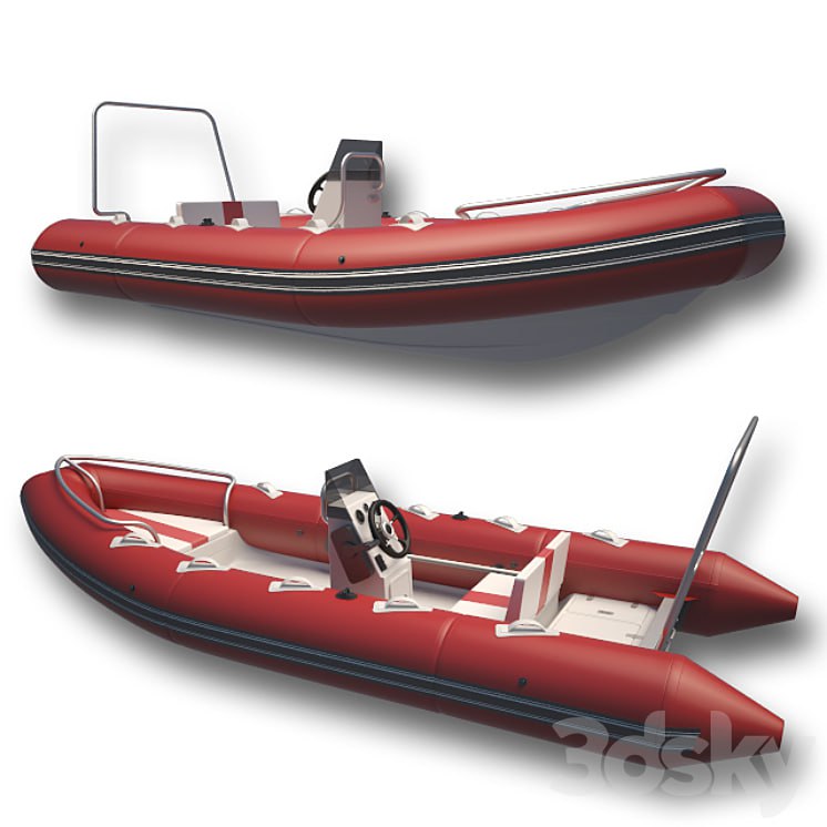Inflatable boat inflatable boat