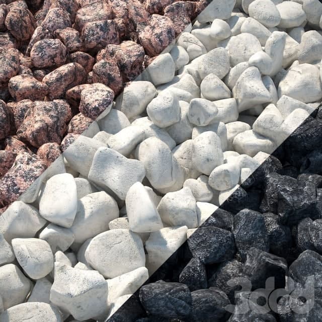 Gravel Red Granite Limestone Basalt