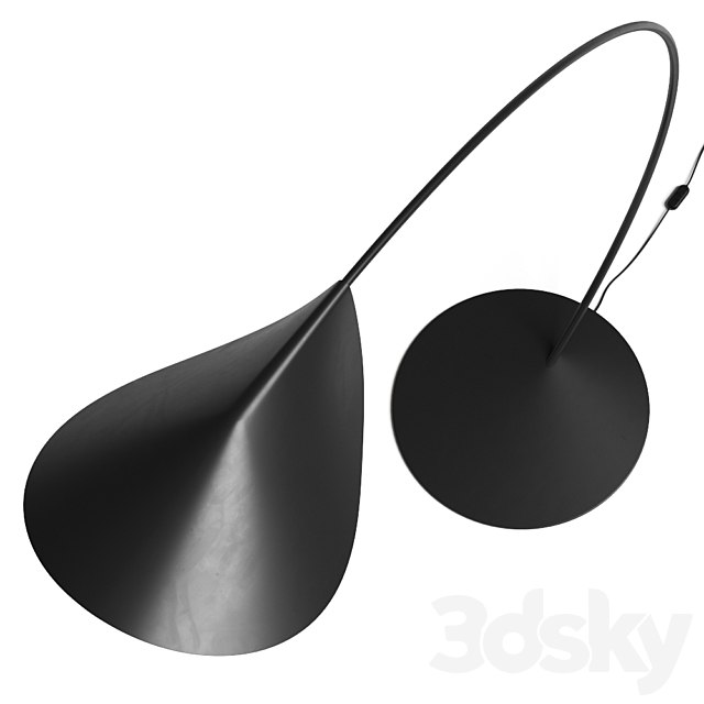 De Padova Circle Floor Lamp